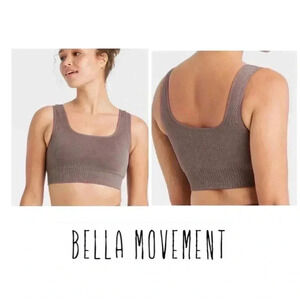 🆕Bella Movement Ribbed Seamless Sport Bra L🆕